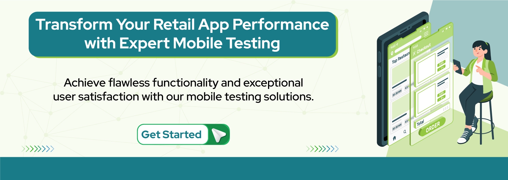 Mobile testing for retail